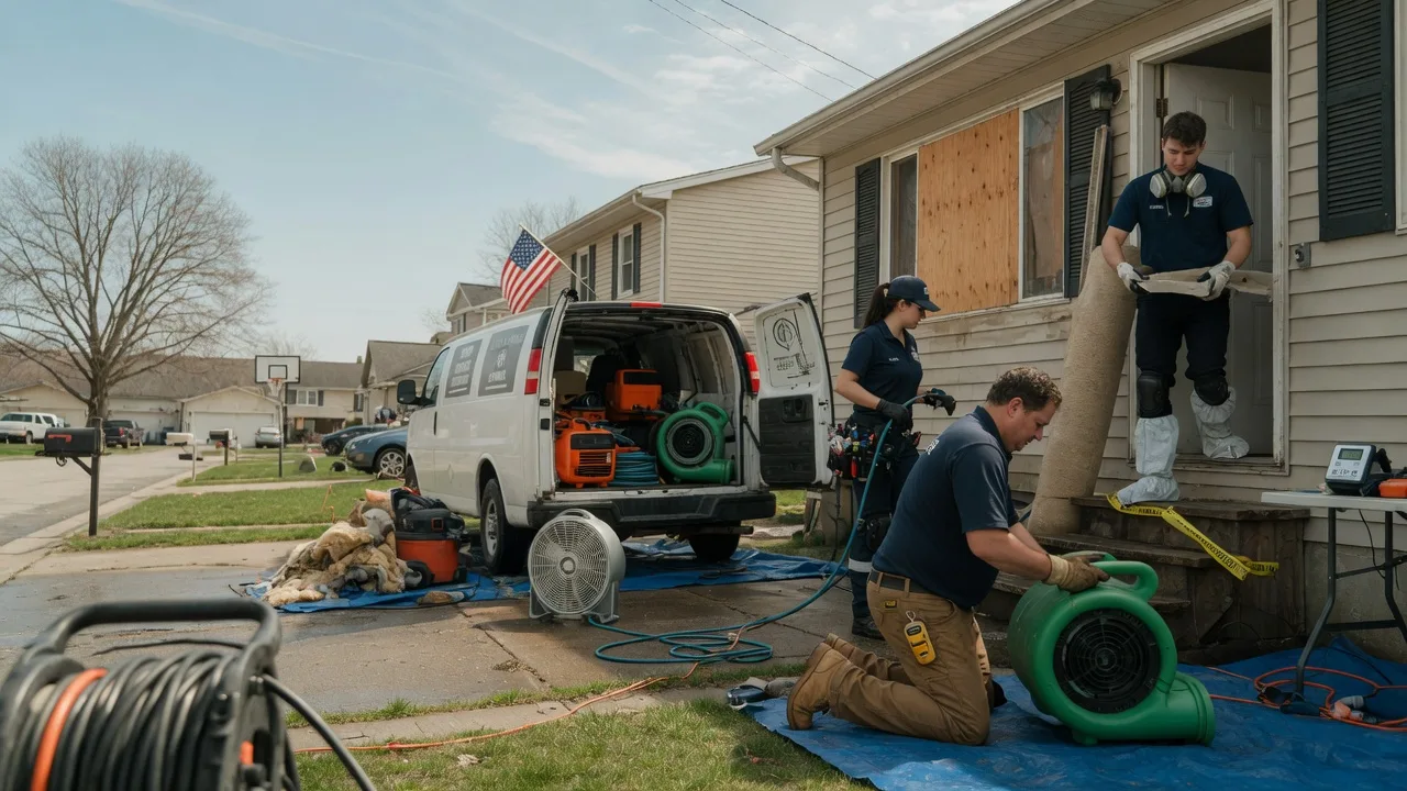 Water Damage Restoration in Banquete, TX near me